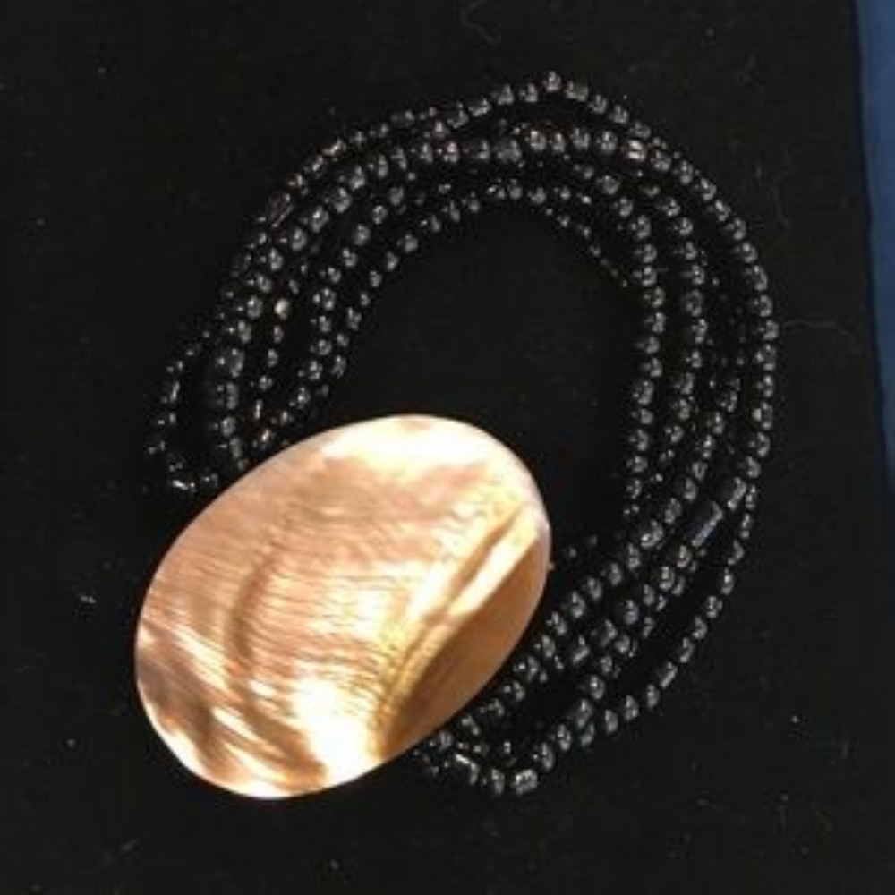 NWOT - Abalone Multi Strand Bracelet